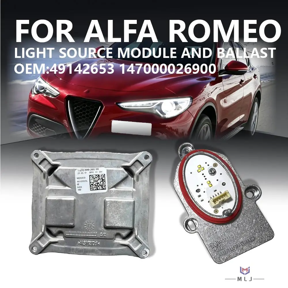 DRL Control Unit 49142653 147000026900 For Alfa Romeo Stelvio Giulia Headlight LED Ballast Module Angel Eye Car Accessories
DRL Control Unit 49142653 147000026900 For Alfa Romeo Stelvio Giulia Headlight LED Ballast Module Angel Eye Car Accessories