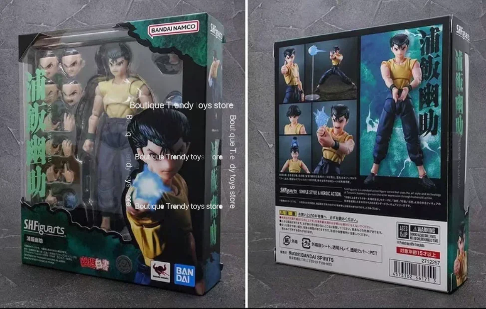 In Stock Bandai SHF YuYu Hakusho Urameshi Yusuke Dark Martial Arts Tournament Articulated Action Figure Collectible Model Toy
In Stock Bandai SHF YuYu Hakusho Urameshi Yusuke Dark Martial Arts Tournament Articulated Action Figure Collectible Model Toy