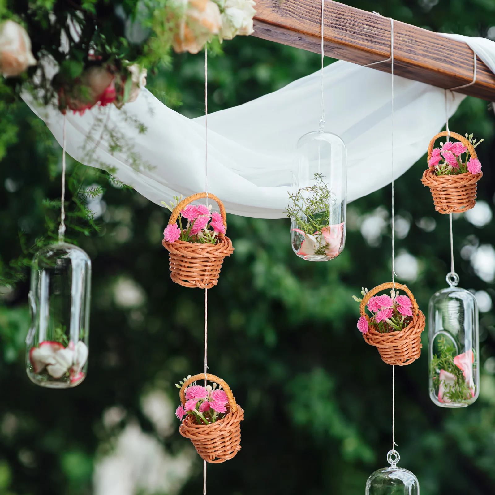 10 Pcs Rattan Shopping Basket Decorations Weave Handle Woven House Bulk Mini Miniature Wicker Baskets Flower Baby
10 Pcs Rattan Shopping Basket Decorations Weave Handle Woven House Bulk Mini Miniature Wicker Baskets Flower Baby