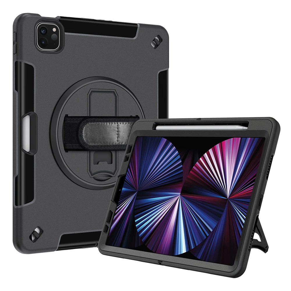 Heavy Duty Hybrid Armor Shockproof Cover For Apple iPad Pro 11 2018 2020 2021 2022 Air 11 2024 Air4 Air5 Hand Strap Tablet Case
Heavy Duty Hybrid Armor Shockproof Cover For Apple iPad Pro 11 2018 2020 2021 2022 Air 11 2024 Air4 Air5 Hand Strap Tablet Case