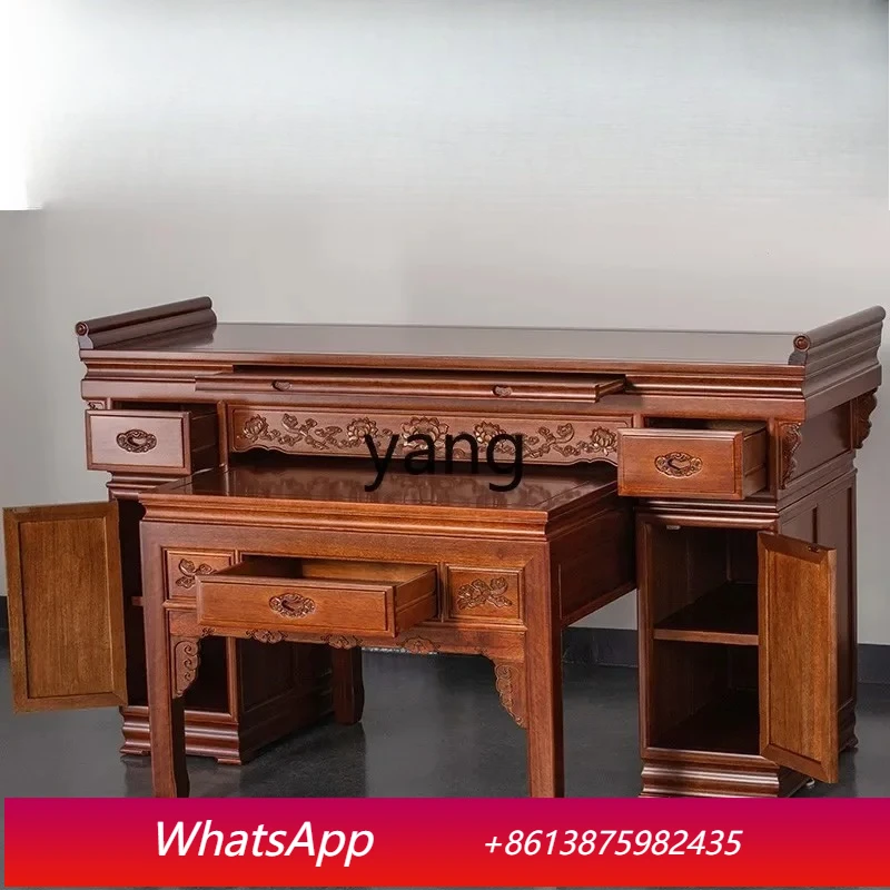 LMMGod of Wealth table incense table golden silk teak table economical
LMMGod of Wealth table incense table golden silk teak table economical