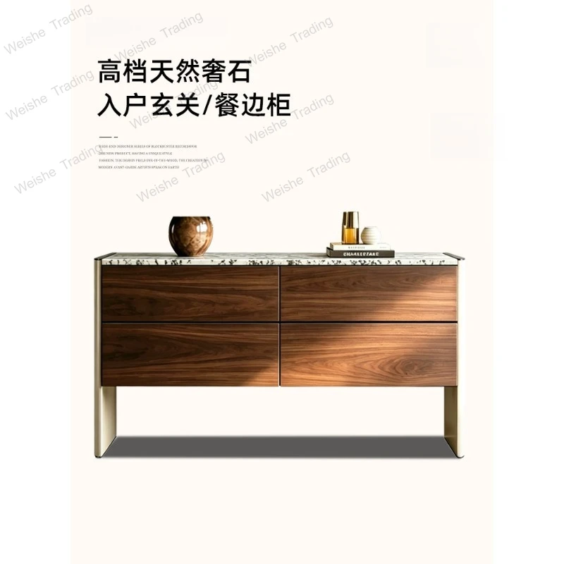 light luxury solid wood dining side locker natural luxury stone high-end marble living room medium antique entrance cabinet
light luxury solid wood dining side locker natural luxury stone high-end marble living room medium antique entrance cabinet
