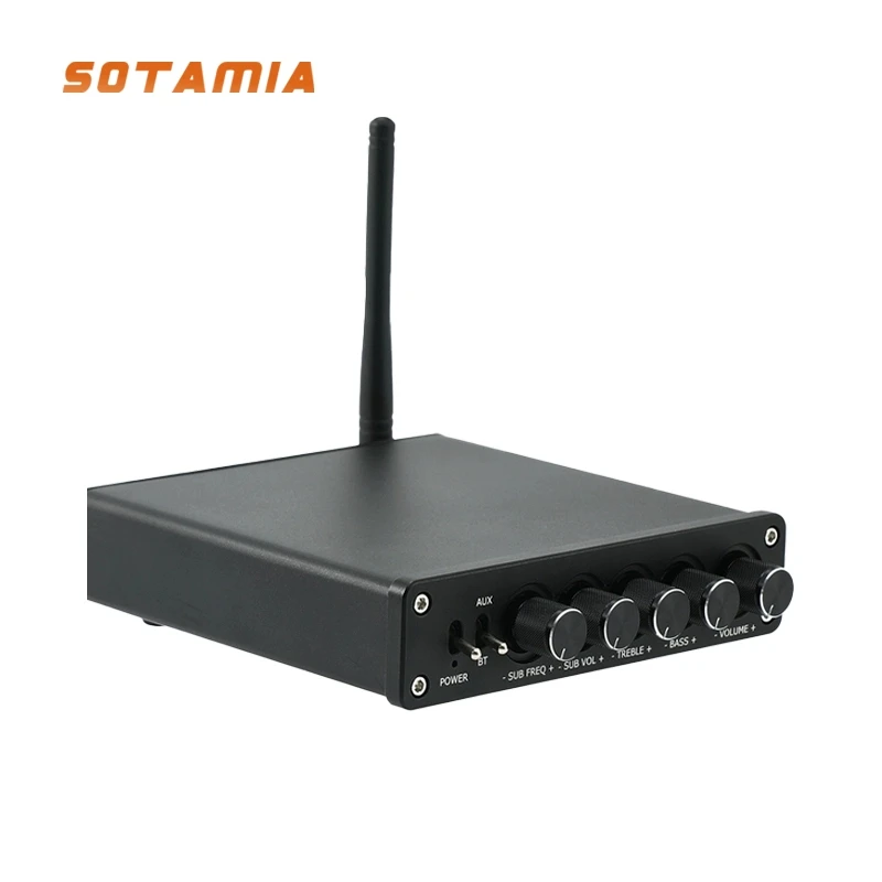 SOTAMIA TPA3116 Bluetooth Amplifier 50Wx2+100W 2.1 Subwoofer Amplifier Class D HiFi Sound Speaker Power Amplificador Home Amp
SOTAMIA TPA3116 Bluetooth Amplifier 50Wx2+100W 2.1 Subwoofer Amplifier Class D HiFi Sound Speaker Power Amplificador Home Amp