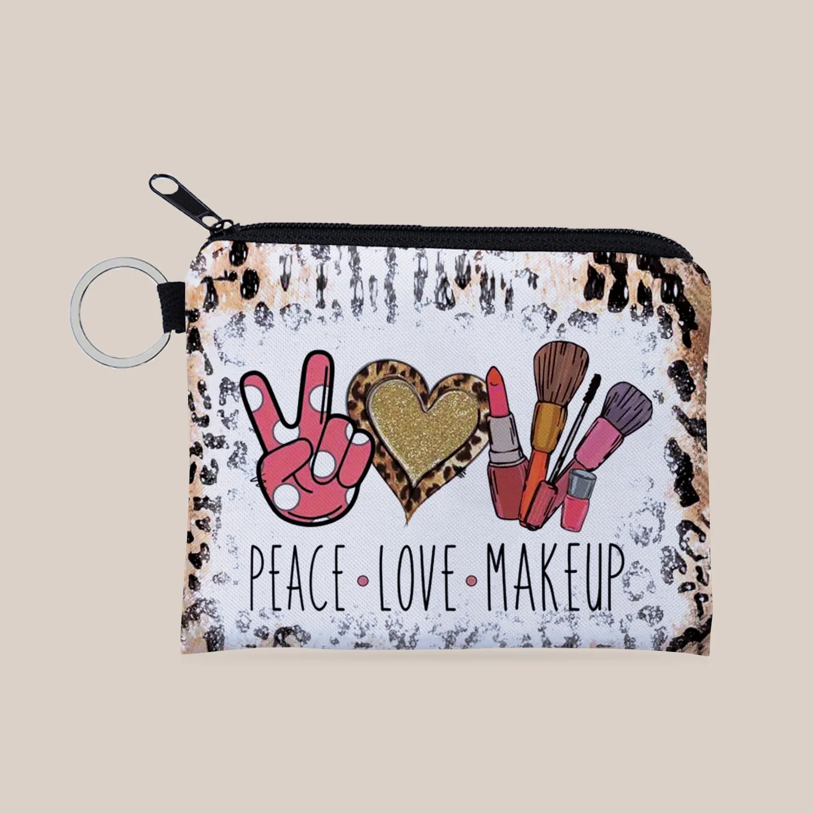 Peace Love Cartoon Wallet Women Lovely Heart Bowknot Small Coin Bag Canvas Wallet Female Zipper Coin Purse Wallet Headset Bag
Peace Love Cartoon Wallet Women Lovely Heart Bowknot Small Coin Bag Canvas Wallet Female Zipper Coin Purse Wallet Headset Bag