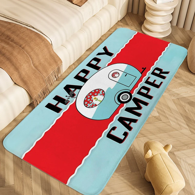 Happy Campers House Interior Entrance Mat Living Room Carpet Living Room Kitchen Treadmill Rugs Bathmat Modern Home Decoration
Happy Campers House Interior Entrance Mat Living Room Carpet Living Room Kitchen Treadmill Rugs Bathmat Modern Home Decoration