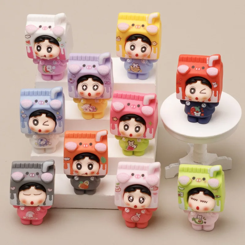 Карандаш Шин-тян, молочная коробка, украшения, игрушка из смолы, милое украшение для рабочего стола, аксессуары с героями мультфильмов
Карандаш Шин-тян, молочная коробка, украшения, игрушка из смолы, милое украшение для рабочего стола, аксессуары с героями мультфильмов