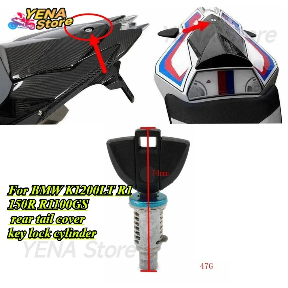 Motorcycle rear passenger seat key together for BMW K1200LT R1150R R1100GS
Motorcycle rear passenger seat key together for BMW K1200LT R1150R R1100GS