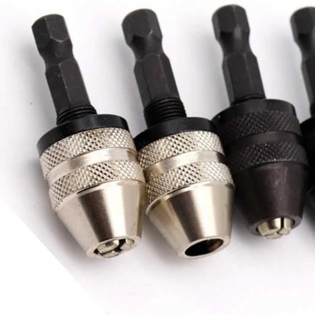 Keyless 3-Jaw Drill Chuck 0.3-6.5mm Size Aluminum Alloy Strong Anti-Rust Chuck for Handheld Power Drills Bit Holder
Keyless 3-Jaw Drill Chuck 0.3-6.5mm Size Aluminum Alloy Strong Anti-Rust Chuck for Handheld Power Drills Bit Holder