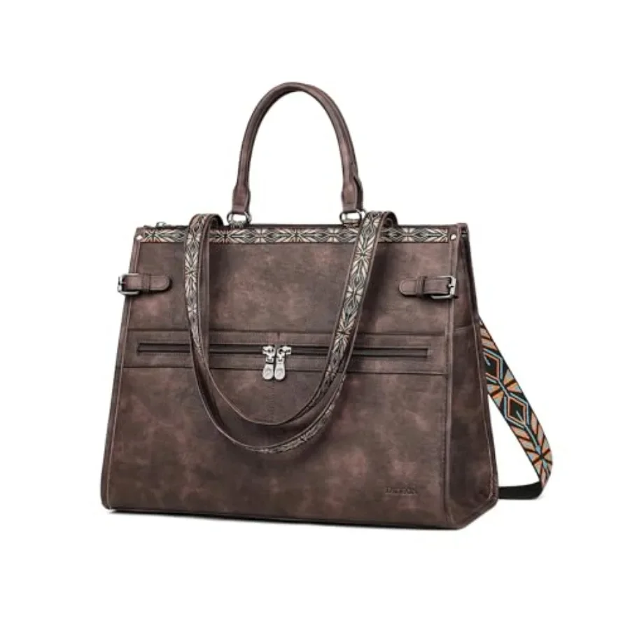 Laptop Bag for Women Designer PU Leather Large Tote Bags Backpack Purses with 15.6 Laptop Compartment Shoulder Handbag
Laptop Bag for Women Designer PU Leather Large Tote Bags Backpack Purses with 15.6 Laptop Compartment Shoulder Handbag