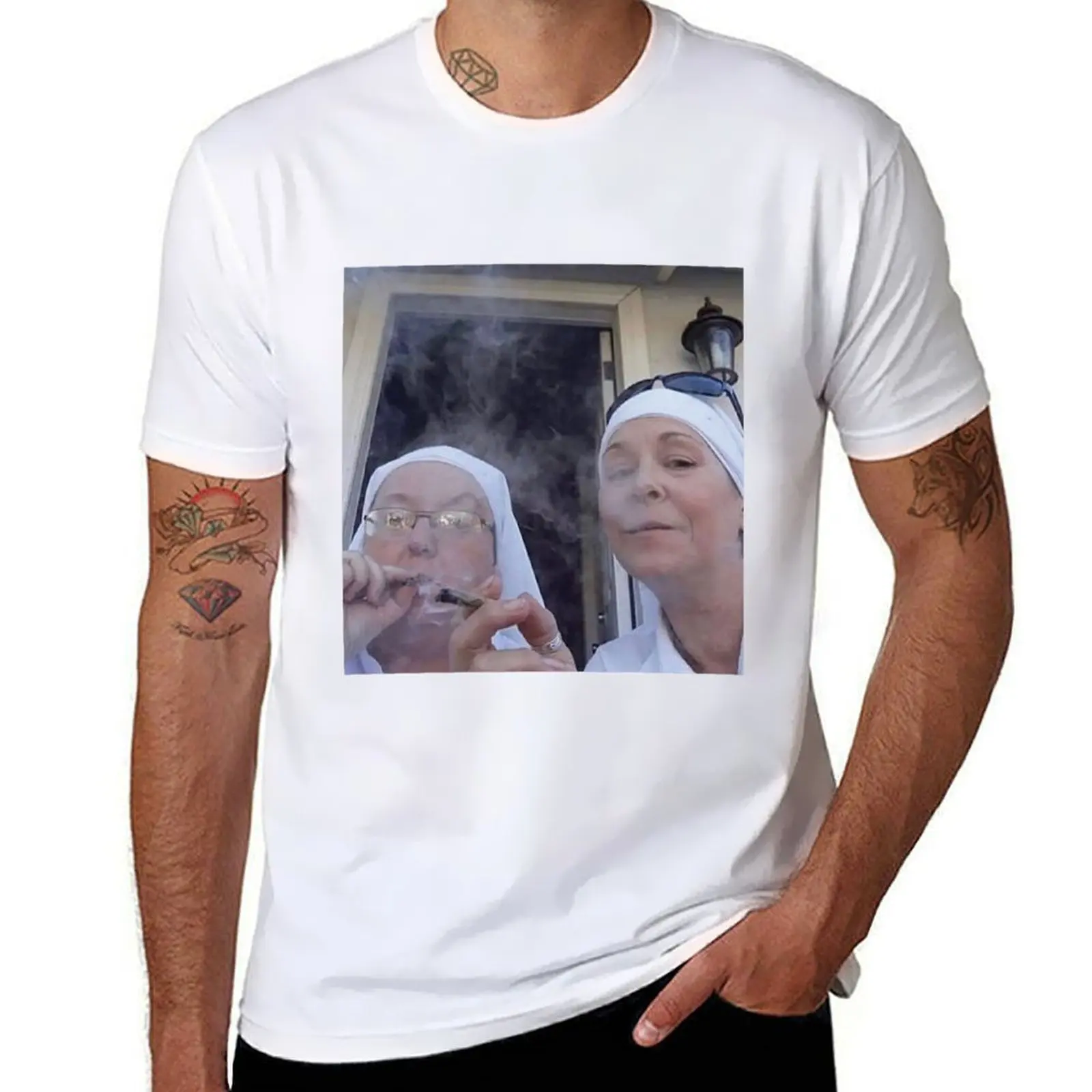 NUN T-Shirt man t shirt designer cotton t shirts man 100% T-Shirt
NUN T-Shirt man t shirt designer cotton t shirts man 100% T-Shirt