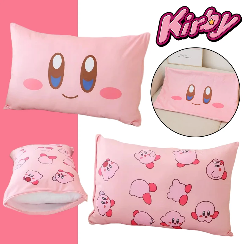 Детская Мягкая Наволочка Kirby с мультяшным рисунком, украшение для спальни и дома, для мальчиков и девочек, милая подушка
Детская Мягкая Наволочка Kirby с мультяшным рисунком, украшение для спальни и дома, для мальчиков и девочек, милая подушка