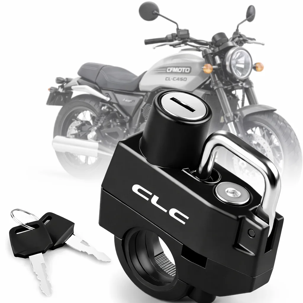 Motorcycle Helmet Lock For CFMOTO CL-C450 CLC 450 Anti-theft Locker Helmet Lock Locking Device Rustproof Anti-theft Locker
Motorcycle Helmet Lock For CFMOTO CL-C450 CLC 450 Anti-theft Locker Helmet Lock Locking Device Rustproof Anti-theft Locker