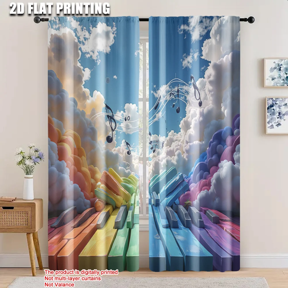 2pcs, 2D flat printing Curtain Colorful Piano Scenery Light Filter Birthday Party Use for polyester curtains Party Decoration
2pcs, 2D flat printing Curtain Colorful Piano Scenery Light Filter Birthday Party Use for polyester curtains Party Decoration