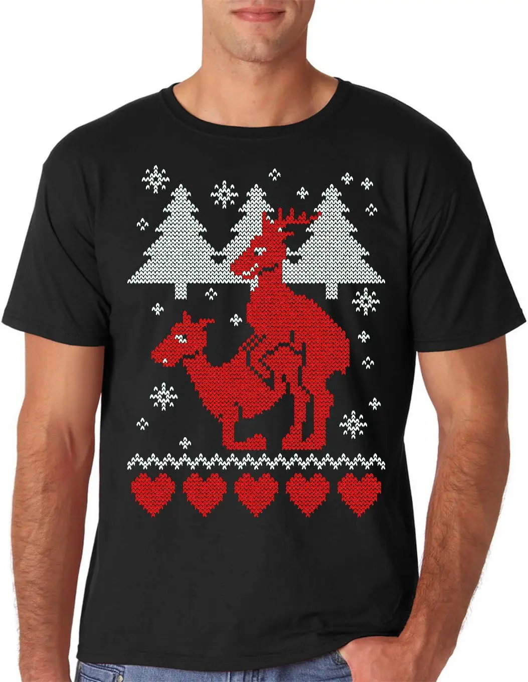 AW Fashions Merry Xmas Ugly Christmas Sweater Humping Reindeer Premium Men's T-Shirt
AW Fashions Merry Xmas Ugly Christmas Sweater Humping Reindeer Premium Men's T-Shirt