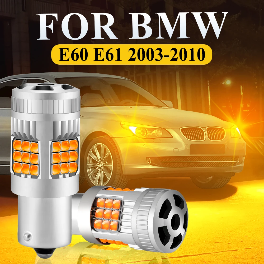 For BMW E61 E60 M5 Front Rear Turn Signal LED Lights Blinker Bulbs 2003-2010 2009 2008 2007 2006 2005 520i 530i 530d Accessories
For BMW E61 E60 M5 Front Rear Turn Signal LED Lights Blinker Bulbs 2003-2010 2009 2008 2007 2006 2005 520i 530i 530d Accessories