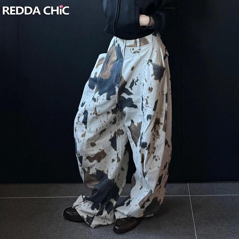 ReddaChic джинсы-бойфренды с леопардовым принтом коровы Y2k, повседневные широкие брюки большого размера, женские брюки, винтажная уличная одежда в стиле хип-хоп
ReddaChic джинсы-бойфренды с леопардовым принтом коровы Y2k, повседневные широкие брюки большого размера, женские брюки, винтажная уличная одежда в стиле хип-хоп