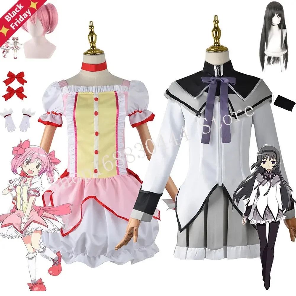 Магическая девушка аниме Akemi Homura Kaname Мадока косплей костюм юбка пальто платье галстук носок парик мужчина женщина кавайная горничная одежда
Магическая девушка аниме Akemi Homura Kaname Мадока косплей костюм юбка пальто платье галстук носок парик мужчина женщина кавайная горничная одежда