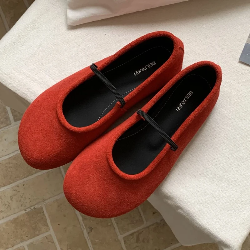 Модные женские балетки с круглым носком, удобная повседневная обувь на мягкой подошве, женские модельные туфли, элегантные женские туфли Мэри Джейн на мелком каблуке 
Модные женские балетки с круглым носком, удобная повседневная обувь на мягкой подошве, женские модельные туфли, элегантные женские туфли Мэри Джейн на мелком каблуке