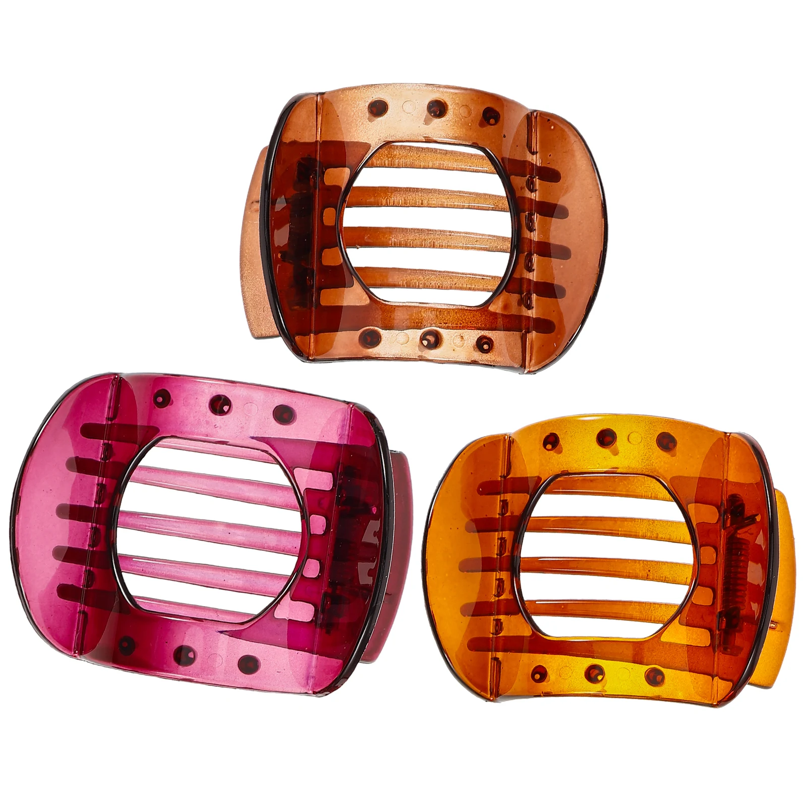 3pcs HairClipsForWomenUniqueClawClipsWithInnerTeethDecorativeBarrettesSpringClawsSectioningStylingHairAccessoriesHeadwear
3pcs HairClipsForWomenUniqueClawClipsWithInnerTeethDecorativeBarrettesSpringClawsSectioningStylingHairAccessoriesHeadwear