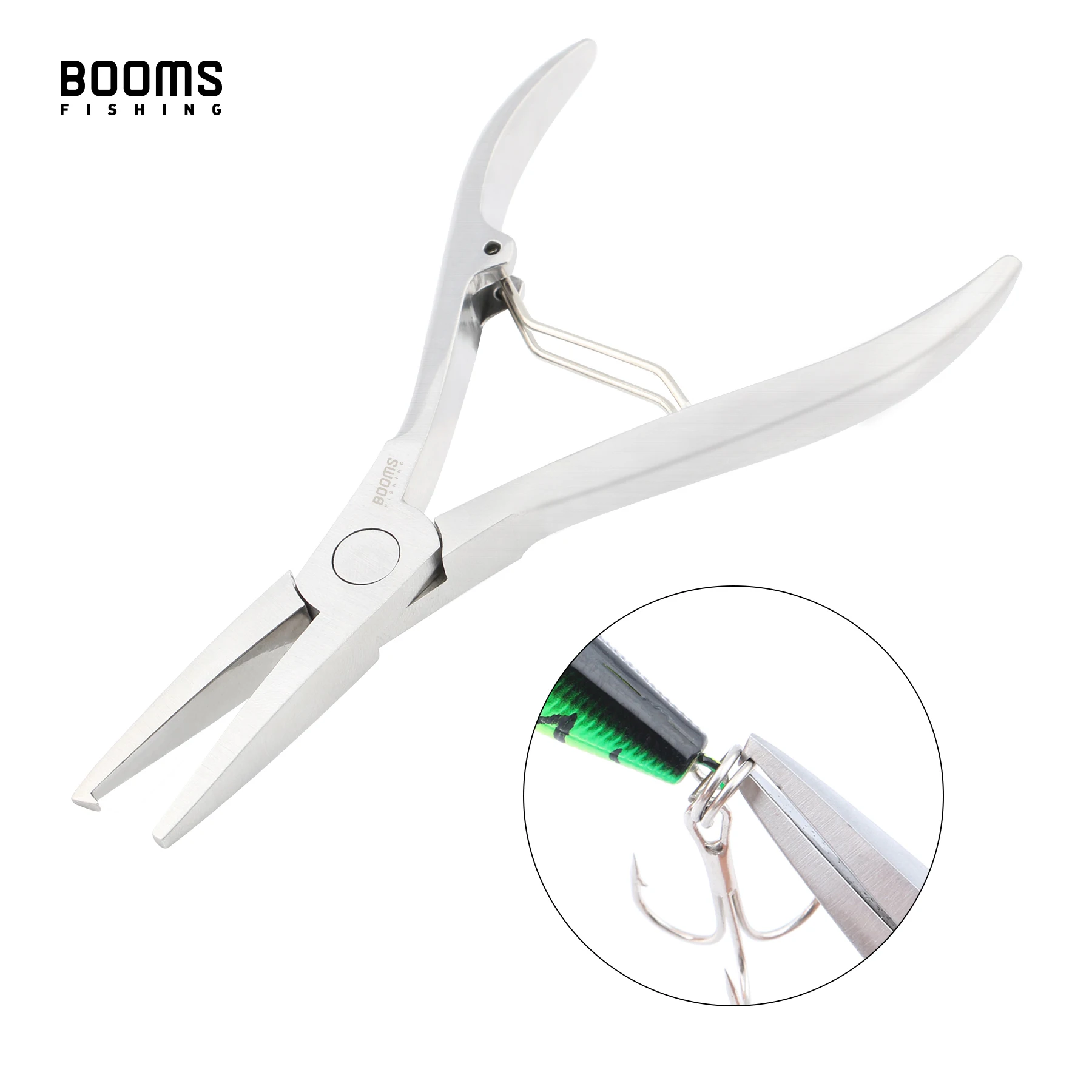 Booms Fishing SR4 Fishing Split Ring Pliers,Stainless Steel Texas Tackle Split Ring Pliers,Saltwater Resistant Fishing Tools
Booms Fishing SR4 Fishing Split Ring Pliers,Stainless Steel Texas Tackle Split Ring Pliers,Saltwater Resistant Fishing Tools