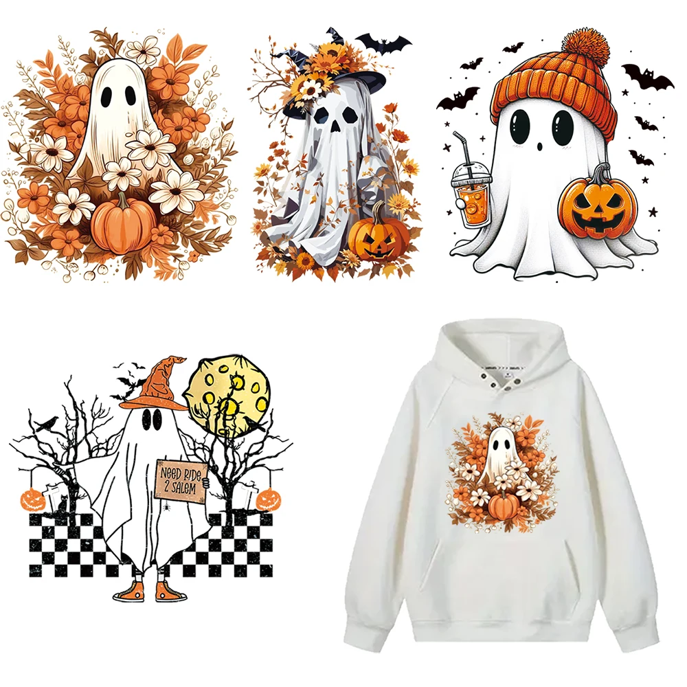 Wansheng Hot transfer sticker Pumpkin Ghost DIY hot transfer sticker DIY washable sticker hand-ironing clothing accessories
Wansheng Hot transfer sticker Pumpkin Ghost DIY hot transfer sticker DIY washable sticker hand-ironing clothing accessories