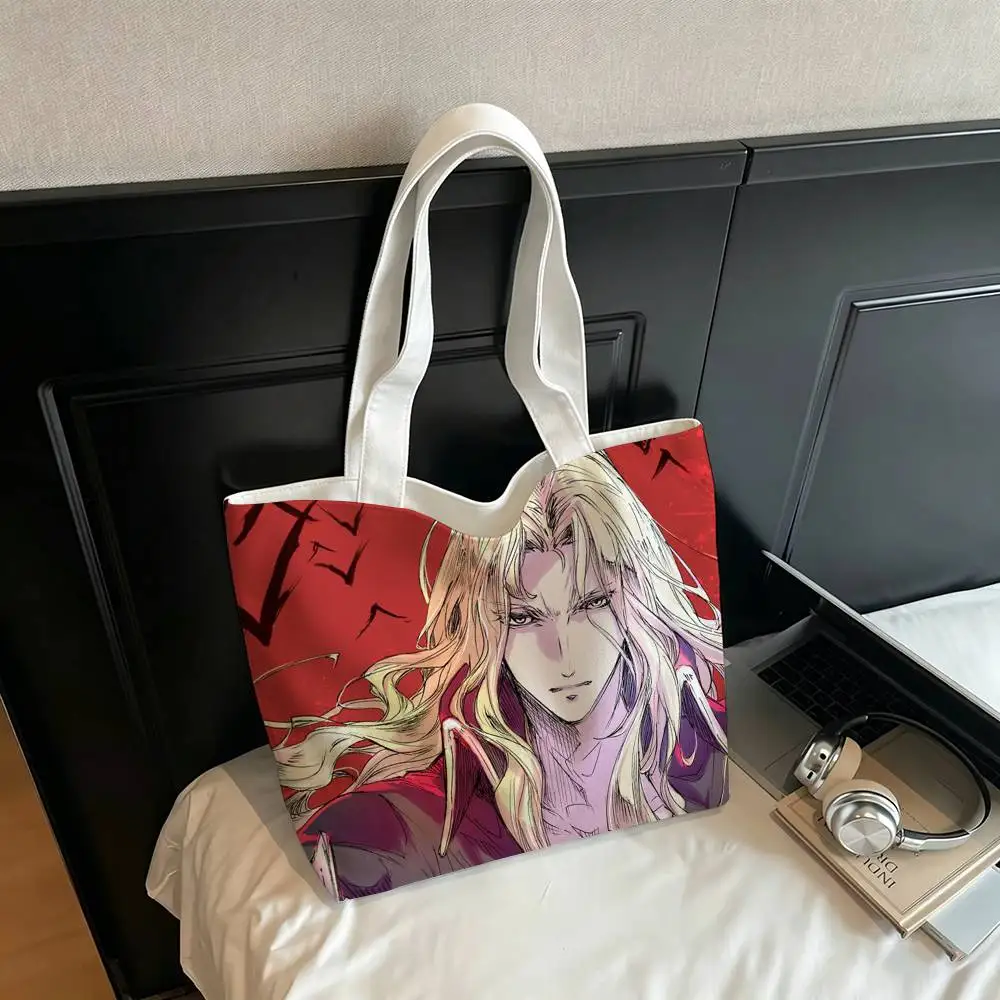 Game C-Castlevania Alucard Printed Canvas Tote Bag Shoulder Bag Commuter Mommy Shopping Bag
Game C-Castlevania Alucard Printed Canvas Tote Bag Shoulder Bag Commuter Mommy Shopping Bag