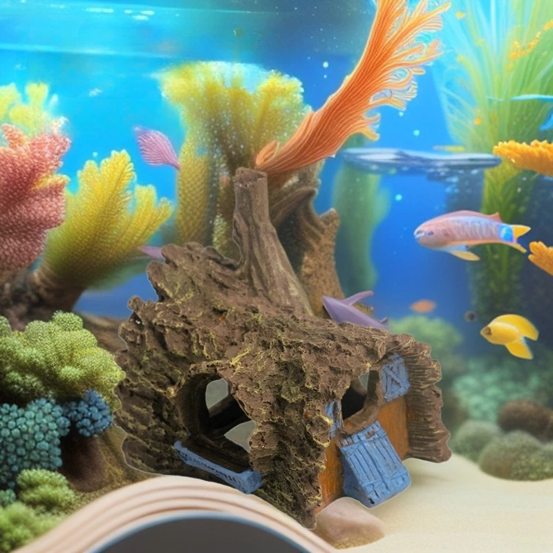 Bark Cave Ornaments Fish Tank Landscape Aquarium Decor Fish and Shrimp Hiding Place Micro Landscape Fairy Garden Reptile Cave
Bark Cave Ornaments Fish Tank Landscape Aquarium Decor Fish and Shrimp Hiding Place Micro Landscape Fairy Garden Reptile Cave