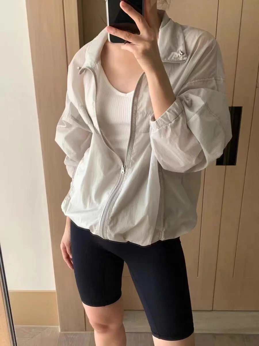 Smoid OUNCE Summer Fashionable Simple Sunscreen Daily Lightweight Commuting Stand Collar Loose Short Outerwear Coat
Smoid OUNCE Summer Fashionable Simple Sunscreen Daily Lightweight Commuting Stand Collar Loose Short Outerwear Coat