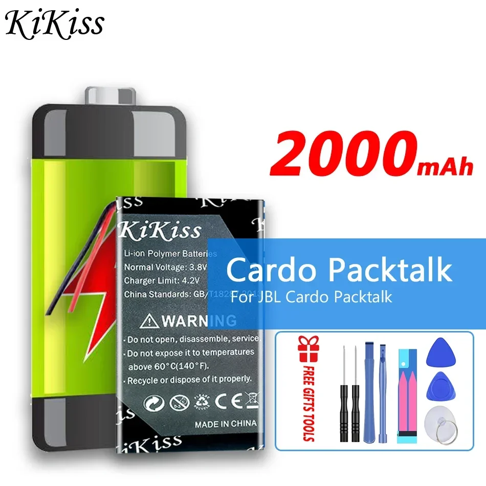 Для JBL для аккумулятора связи Cardo Packtalk, высокая производительность 2000 мАч
Для JBL для аккумулятора связи Cardo Packtalk, высокая производительность 2000 мАч