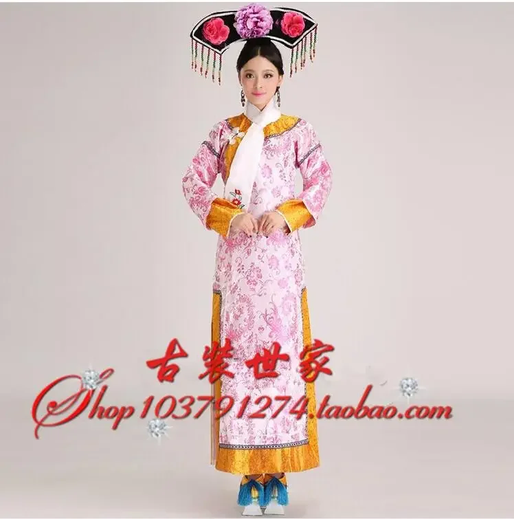 Платье принцессы династии Цин, древний китайский костюм, женский халат Cheongsam
Платье принцессы династии Цин, древний китайский костюм, женский халат Cheongsam