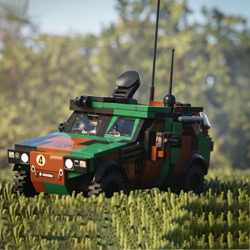 qwert Light Armored Vehicle Model MOC Building Bricks War Equipment Modular Technology Gifts Holiday Assemble Children Toys Suit
qwert Light Armored Vehicle Model MOC Building Bricks War Equipment Modular Technology Gifts Holiday Assemble Children Toys Suit