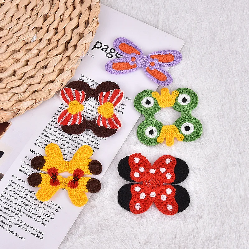 Cartoon Animal Embroidery Cloth Stickers 5PCS Children's Wool Woven Shoe Bag Patch Accessories
Cartoon Animal Embroidery Cloth Stickers 5PCS Children's Wool Woven Shoe Bag Patch Accessories