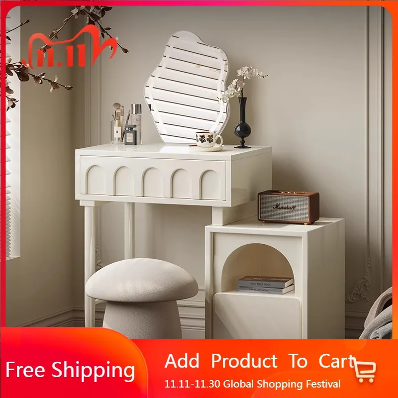 Bedroom Makeup Vanity Table Luxury Women Living Room Modern Dressing Table Mirror Chair Cosmetics Vestidores Home Furniture
Bedroom Makeup Vanity Table Luxury Women Living Room Modern Dressing Table Mirror Chair Cosmetics Vestidores Home Furniture