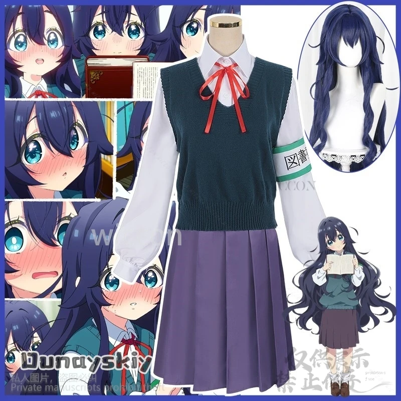 Anime 100 Kanojo Yoshimoto Cosplay Shizuka Costume JK School Uniform Dress Wigs For Girls Woman Halloween Christmas Customized
Anime 100 Kanojo Yoshimoto Cosplay Shizuka Costume JK School Uniform Dress Wigs For Girls Woman Halloween Christmas Customized