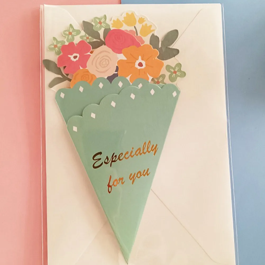 15Pcs 3D Bouquet Greeting Cards Mother's Day Paper Blessing Cards Floral Design Mom Message Card Mom Card Mother's Day Gift
15Pcs 3D Bouquet Greeting Cards Mother's Day Paper Blessing Cards Floral Design Mom Message Card Mom Card Mother's Day Gift