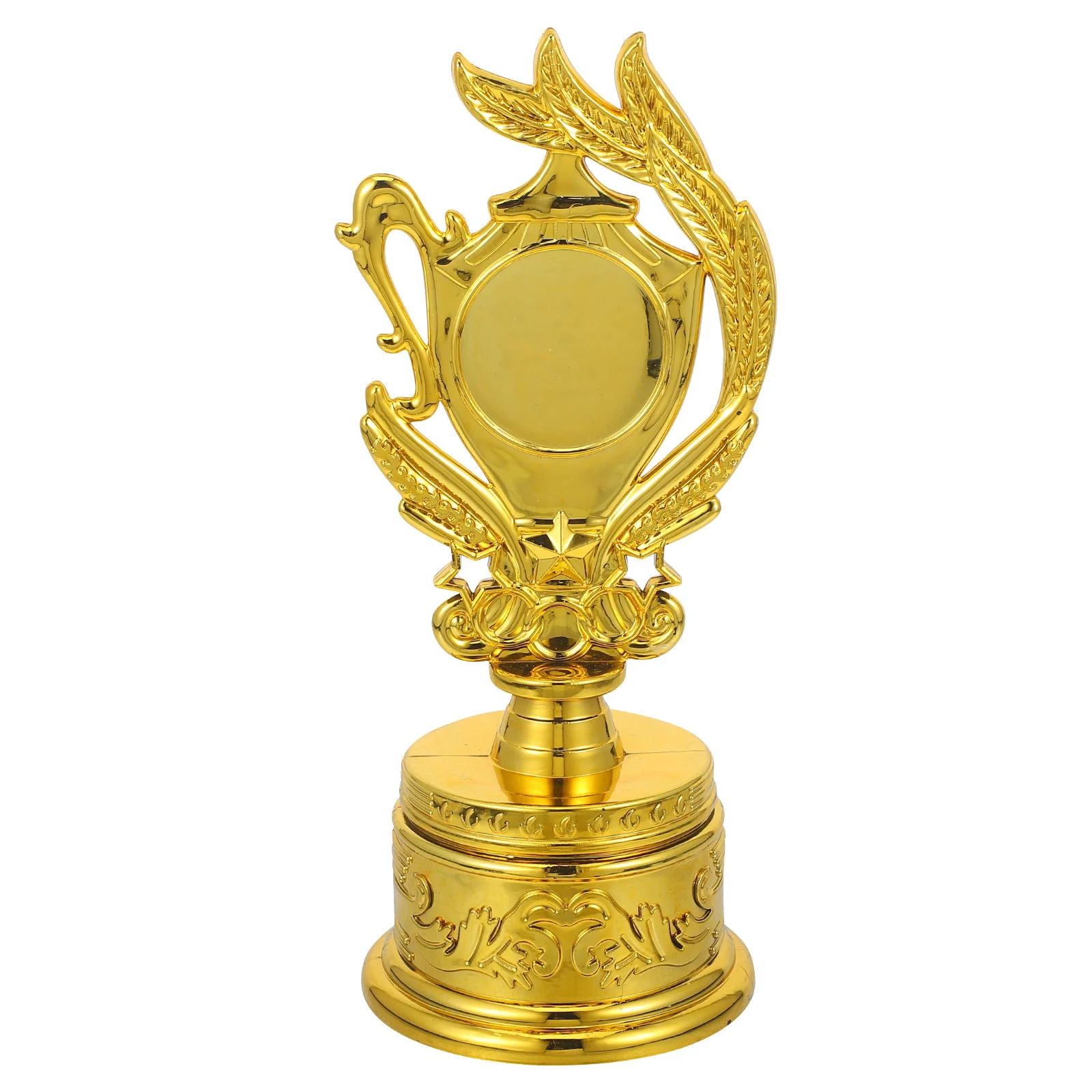 Small Plastic Trophy Bright Color Award For Competition Winner Sports Prize Trophy Cup Competition Supplies
Small Plastic Trophy Bright Color Award For Competition Winner Sports Prize Trophy Cup Competition Supplies