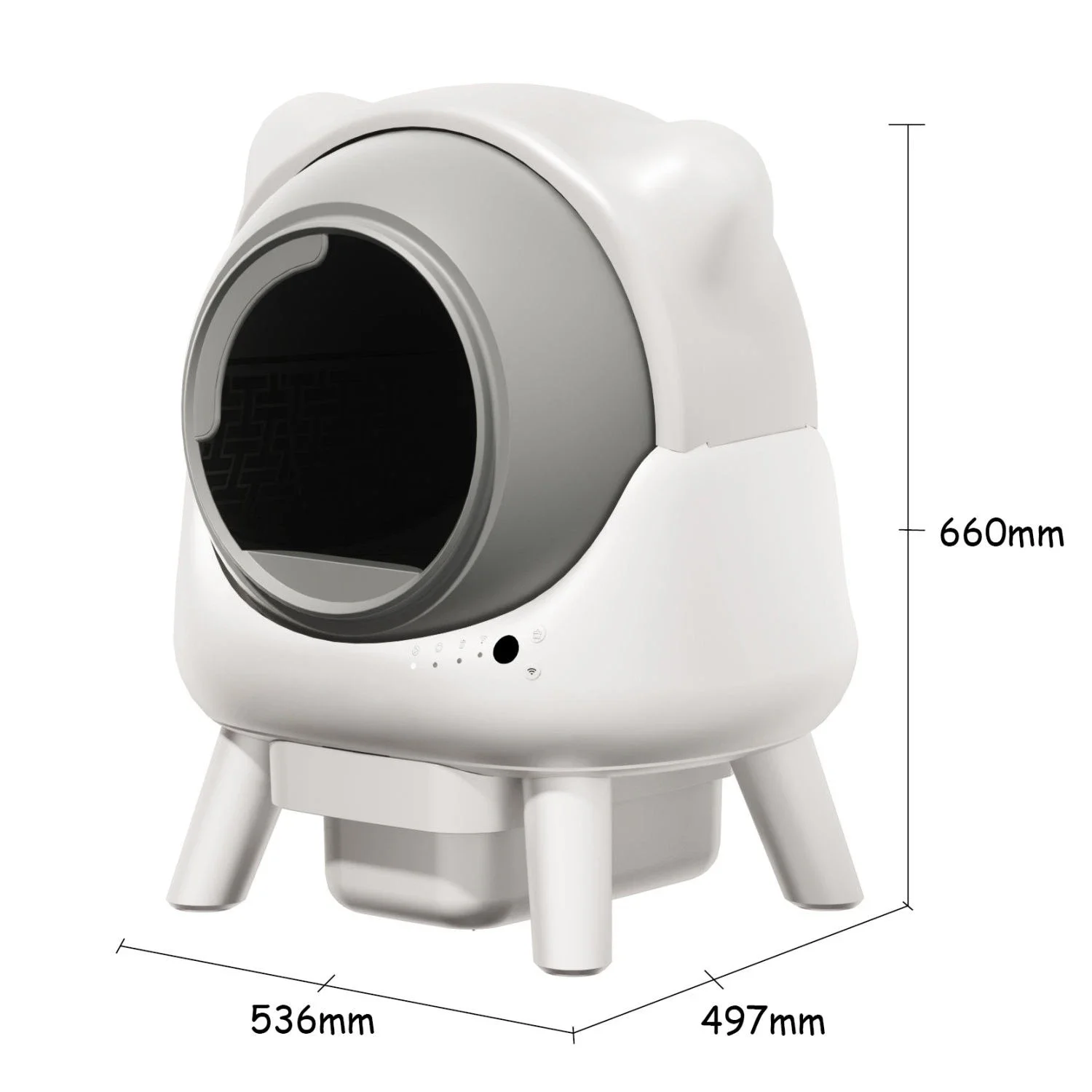 Automatic shoveling cat toilet, cat and puppy electric cat litter box
Automatic shoveling cat toilet, cat and puppy electric cat litter box