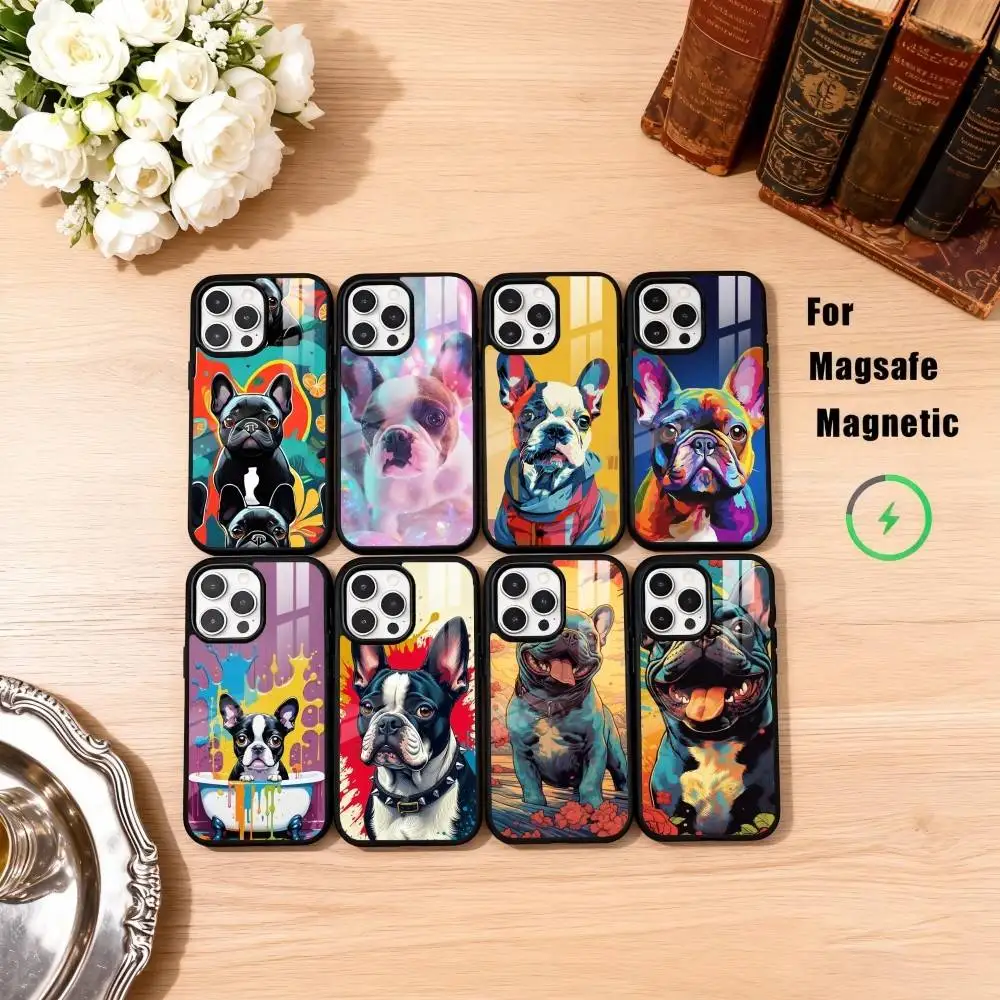 French Art Bulldog Dog Phone Case For iPhone17,16,15,14,13,12,11 Plus,Pro Max Magnetic For Magsafe Wireless Charging
French Art Bulldog Dog Phone Case For iPhone17,16,15,14,13,12,11 Plus,Pro Max Magnetic For Magsafe Wireless Charging