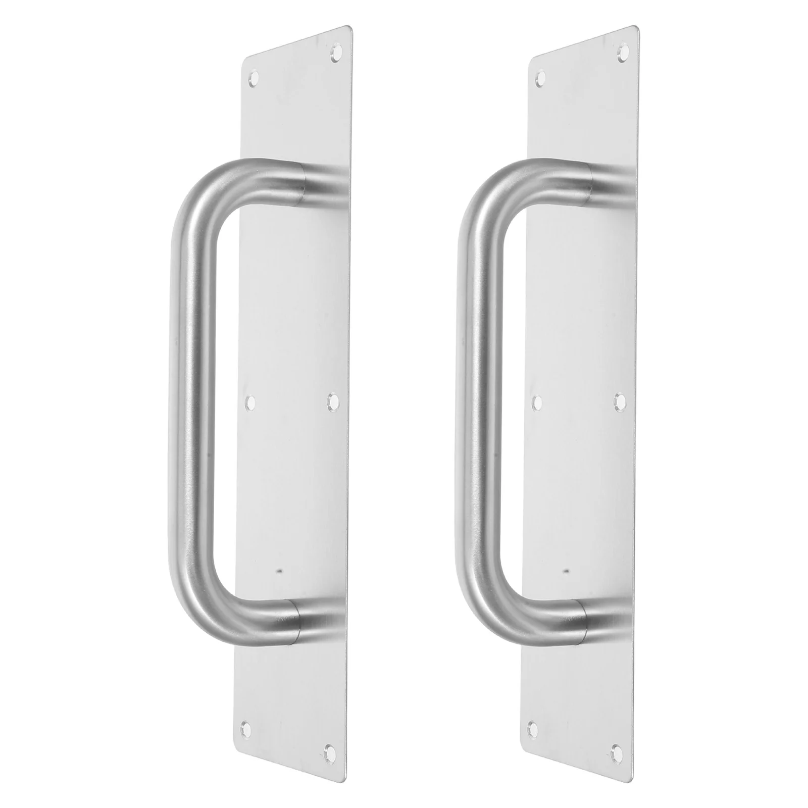 2pcs Stainless Steel Brushed Rectangular Push Pull Plate Door Handle Heavy Duty Sliding Barn Door Pull For Garage Closet
2pcs Stainless Steel Brushed Rectangular Push Pull Plate Door Handle Heavy Duty Sliding Barn Door Pull For Garage Closet