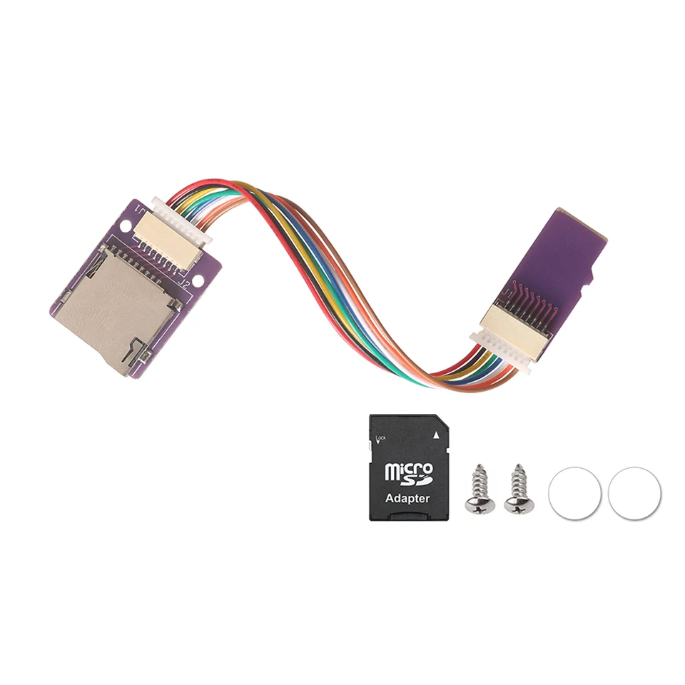 Кабель-удлинитель Micro SD - Micro SD, адаптер для карт TF, гибкий удлинительный кабель типа «папа-мама» с отверстиями под винты
Кабель-удлинитель Micro SD - Micro SD, адаптер для карт TF, гибкий удлинительный кабель типа «папа-мама» с отверстиями под винты