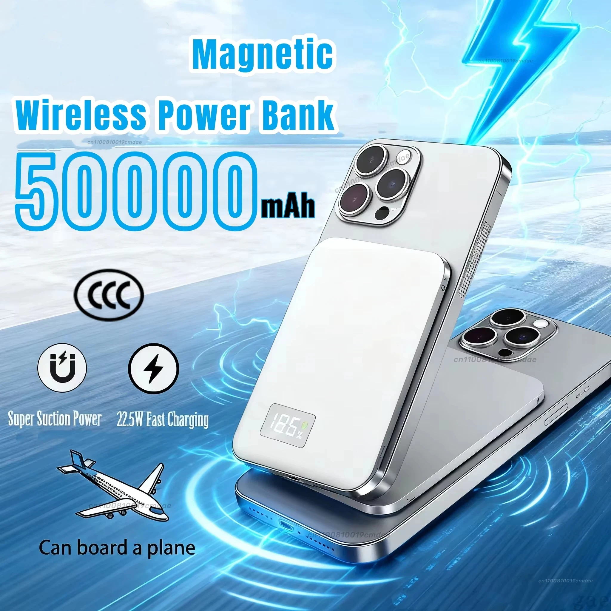 VIVO 50000 мАч супертонкий портативный магнитный беспроводной внешний аккумулятор 22,5 Вт с быстрой зарядкой для Magsafe для IPhone Samsung
VIVO 50000 мАч супертонкий портативный магнитный беспроводной внешний аккумулятор 22,5 Вт с быстрой зарядкой для Magsafe для IPhone Samsung
