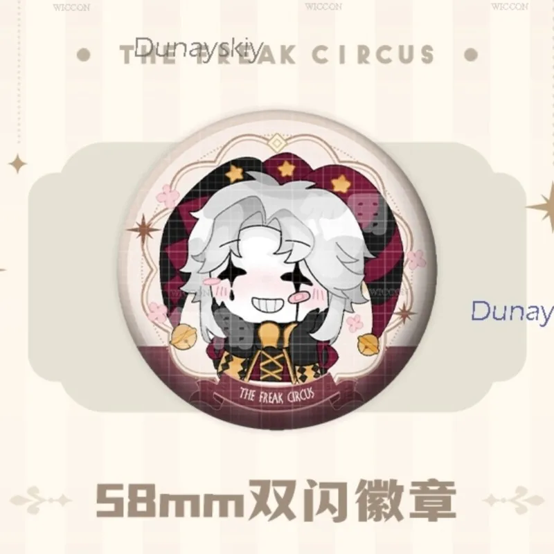 Fantasias The Freak Circus Pierrot Harlequin Cosplay Full Costumes And Sets Badge Decor Halloween Cute Clown Game косплей Disfra
Fantasias The Freak Circus Pierrot Harlequin Cosplay Full Costumes And Sets Badge Decor Halloween Cute Clown Game косплей Disfra