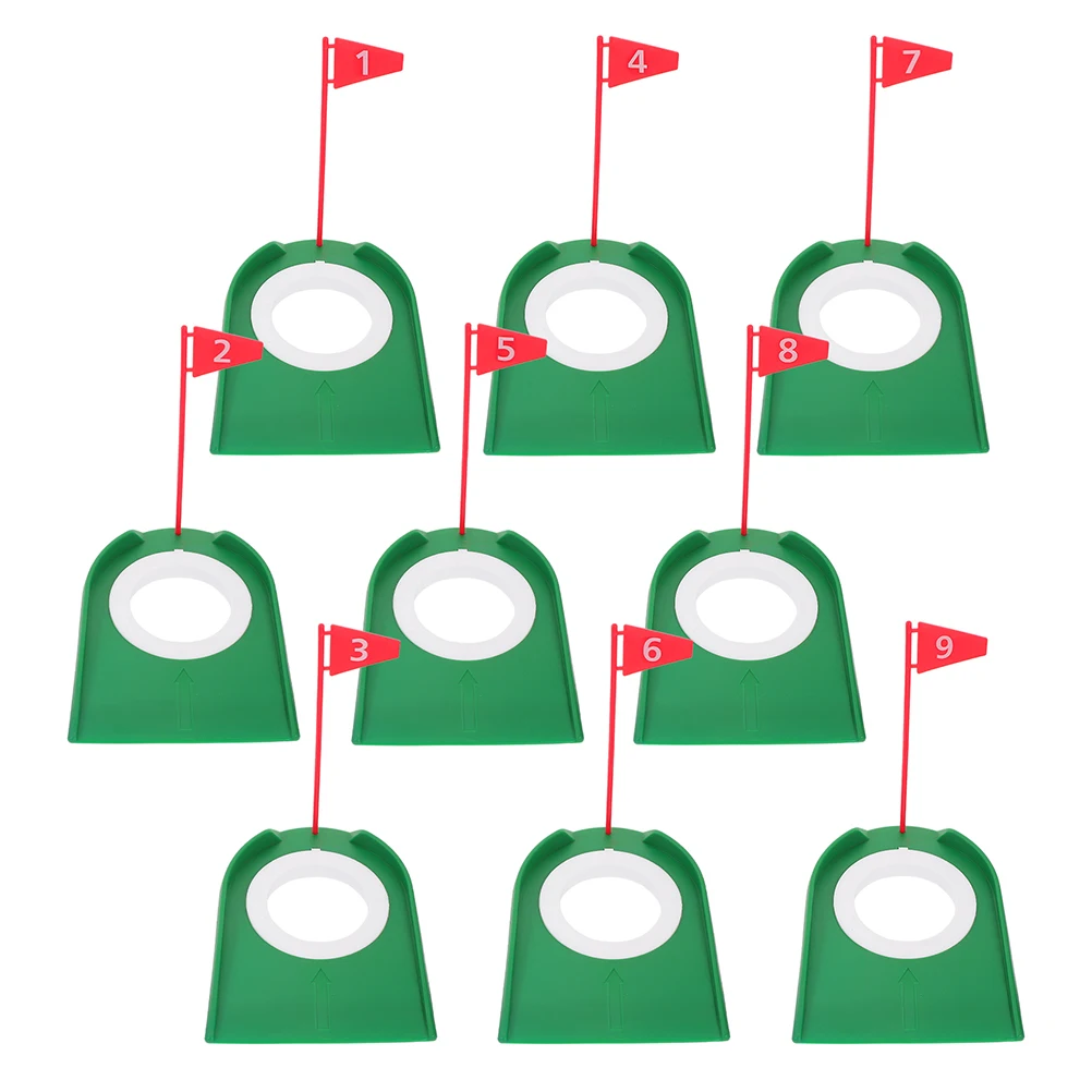 9 Pcs Putter Golfs Practice Hole Putting Cup Accessories Discs Abs Training Putters 
9 Pcs Putter Golfs Practice Hole Putting Cup Accessories Discs Abs Training Putters