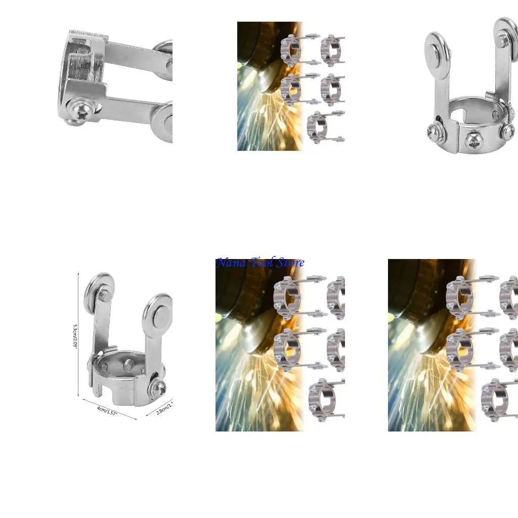 31GJ Roller Guide Wheel Spacer Plasma Cutting Torch Guider Replacement for PT31 Plasma Cutting Machine Welding Accessory
31GJ Roller Guide Wheel Spacer Plasma Cutting Torch Guider Replacement for PT31 Plasma Cutting Machine Welding Accessory
