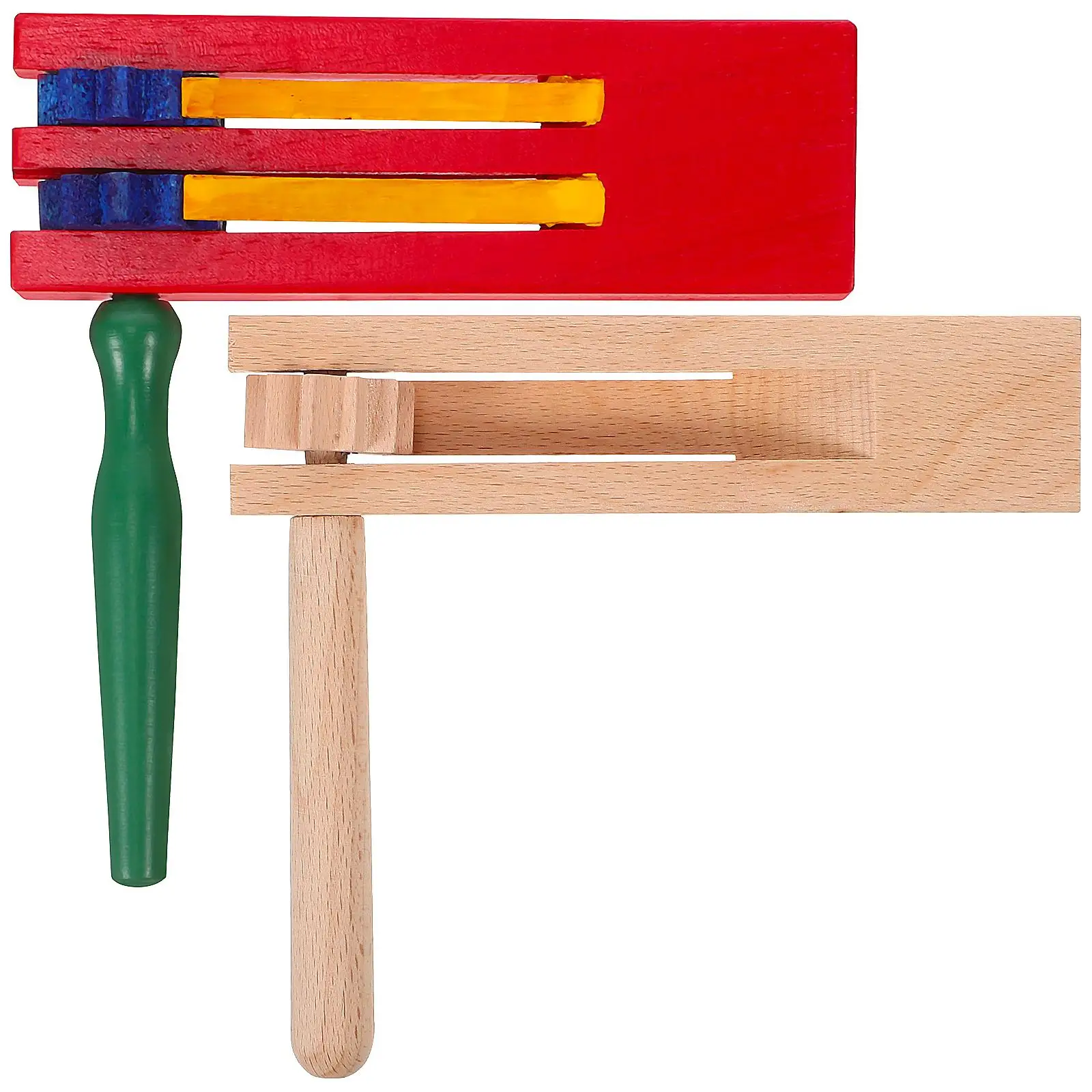 2Pcs Colorful Double Layer Wood Soundboards Natural Single Layer Wooden Ratchet Toys Smooth Edges Activities
2Pcs Colorful Double Layer Wood Soundboards Natural Single Layer Wooden Ratchet Toys Smooth Edges Activities
