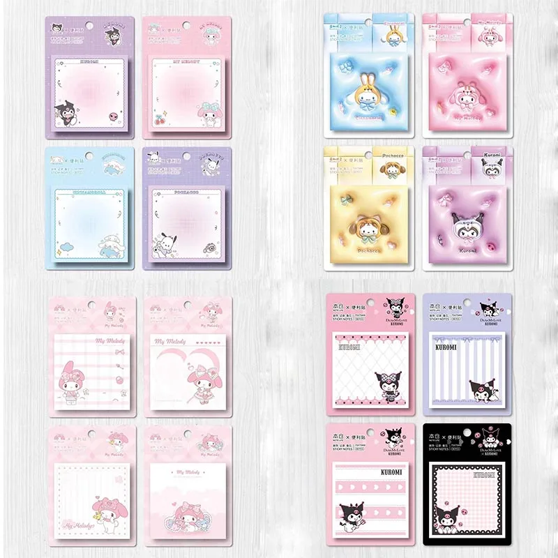20 шт./лот Sanrio Melody Kuromi блокнот Kawaii липкие заметки канцелярские этикетки блокнот-планировщик наклейка почта офисные школьные принадлежности
20 шт./лот Sanrio Melody Kuromi блокнот Kawaii липкие заметки канцелярские этикетки блокнот-планировщик наклейка почта офисные школьные принадлежности