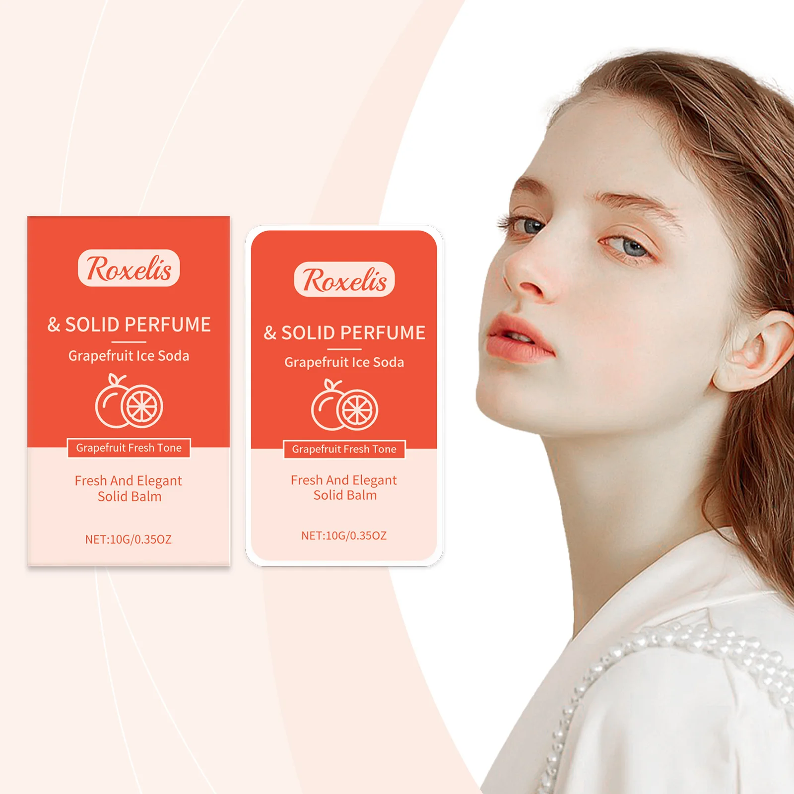 Roxelis Grapefruit Solid Balm Solid Perfume Portable Pocket Balm Perfume Perfect for Travel Use Natural Fragrance Parfum 0.35 OZ
Roxelis Grapefruit Solid Balm Solid Perfume Portable Pocket Balm Perfume Perfect for Travel Use Natural Fragrance Parfum 0.35 OZ