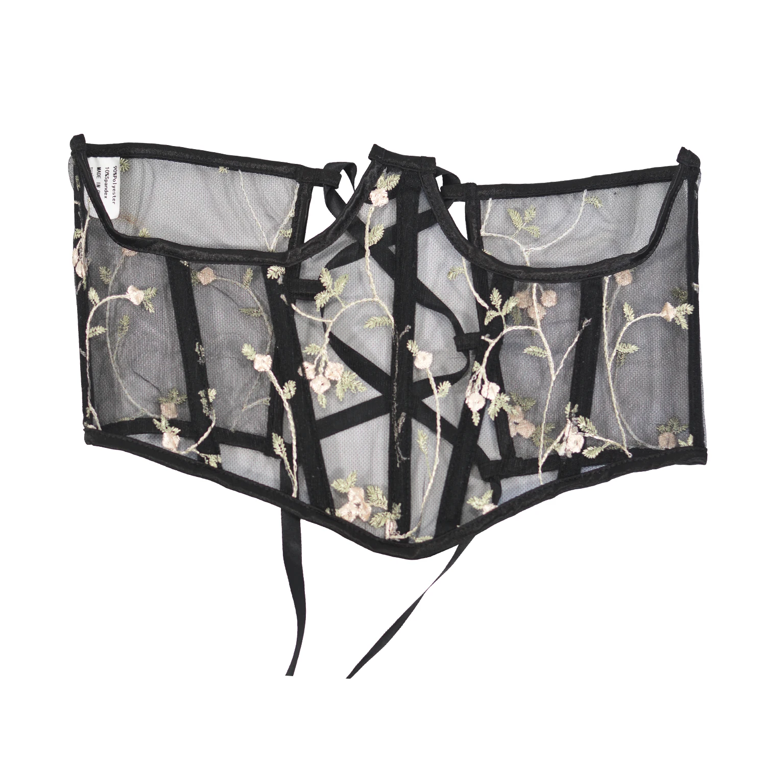 Waist Trainer Bustiers Slimming Belt For Women Sexy Mesh Flower Body Shaper Short Torso Underbust Corset
Waist Trainer Bustiers Slimming Belt For Women Sexy Mesh Flower Body Shaper Short Torso Underbust Corset