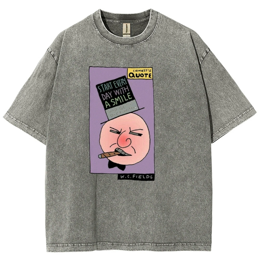 Hip Hop Street Style Round Neck Neutral T Shirts Start Every Day with a Smile Graphic T-shirt Women Shirt Printing Short Sleeves
Hip Hop Street Style Round Neck Neutral T Shirts Start Every Day with a Smile Graphic T-shirt Women Shirt Printing Short Sleeves