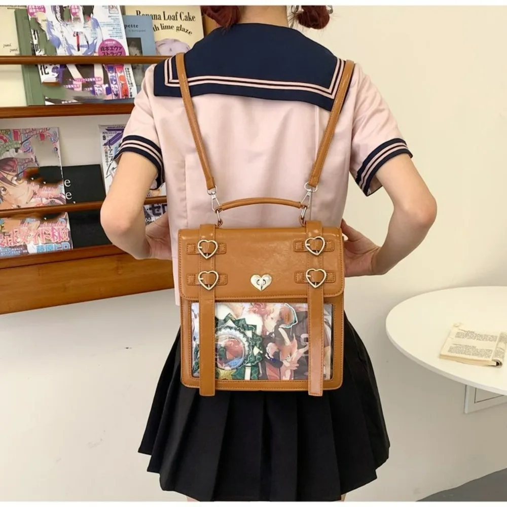 Girl Transparent Kawaii Lolita Ulzzang Ita Bag Harajuku Cartoon Crossbody Bag College Style JK Uniform Y2K Shoulder Bag
Girl Transparent Kawaii Lolita Ulzzang Ita Bag Harajuku Cartoon Crossbody Bag College Style JK Uniform Y2K Shoulder Bag